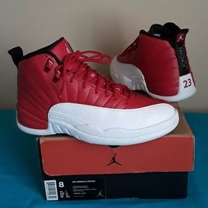 Jordan 12 “Gym Red” size 8